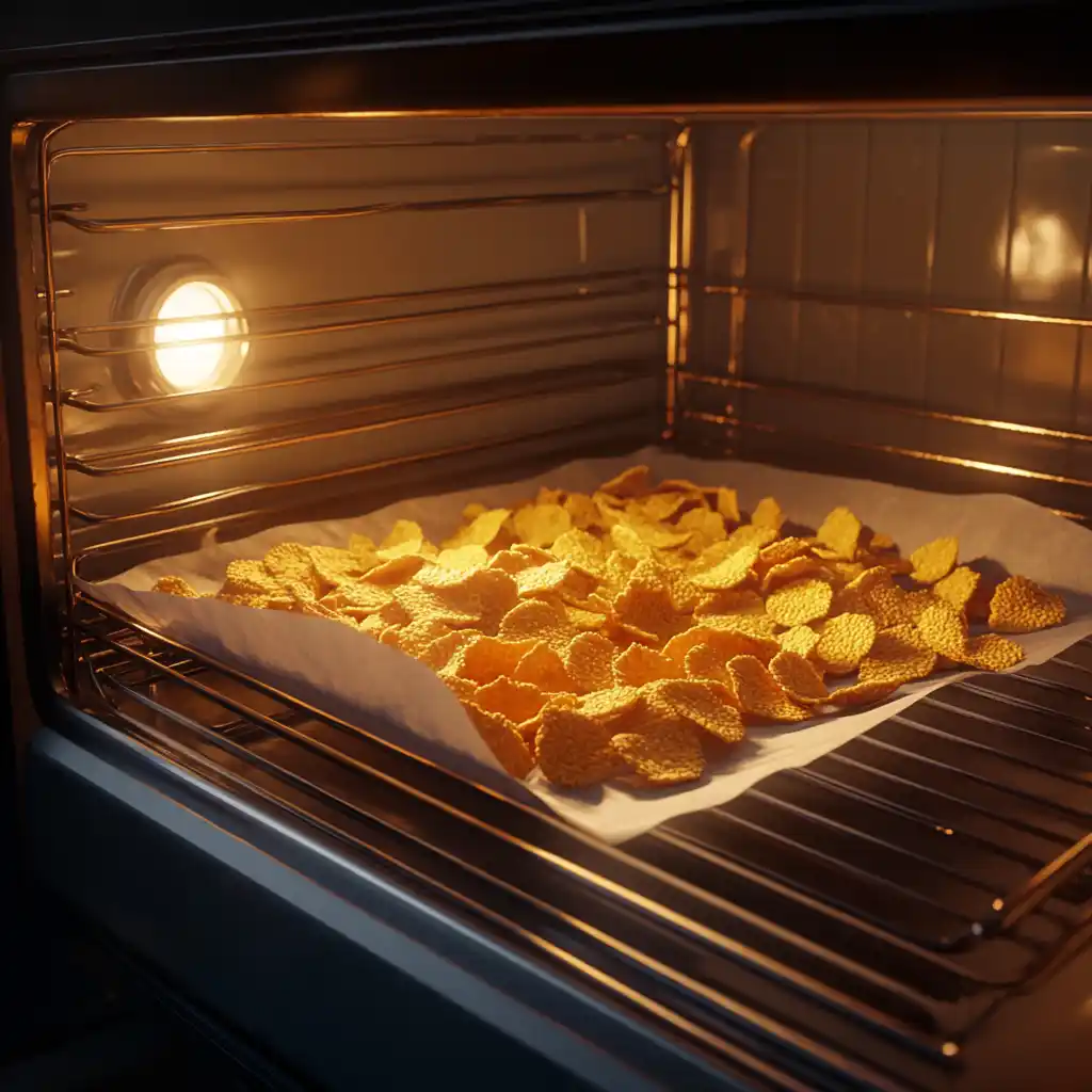 Protein chips baking in the oven how to make prtein chips at home