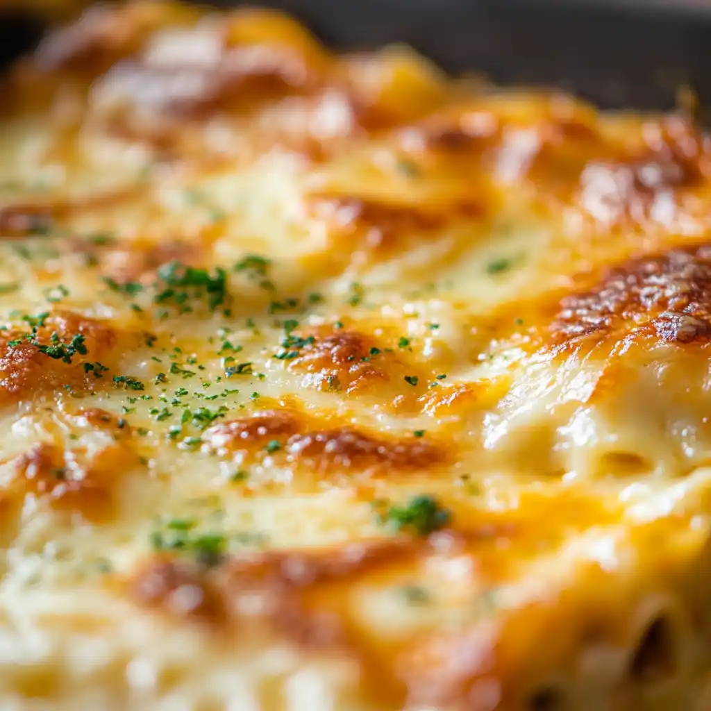 Do I Need to Boil Oven-Ready Lasagna Noodles A baked lasagna with golden cheese layers and tender noodles