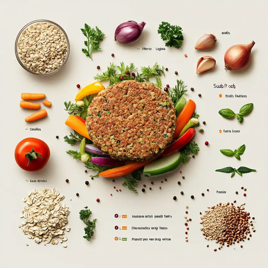 Subway Veggie Patty ingredients and nutritional chart