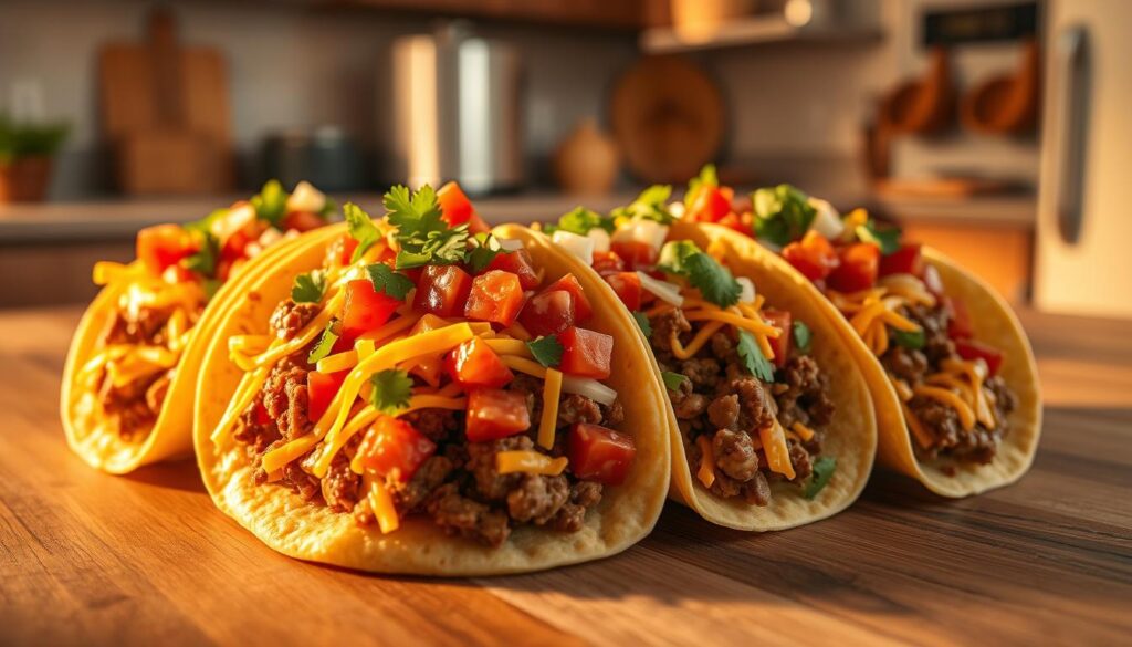 Cheesy Rotel Tacos for Taco
