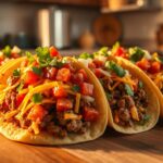 Cheesy Rotel Tacos for Taco