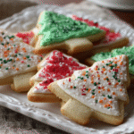 Christmas Tree Sugar Cookies