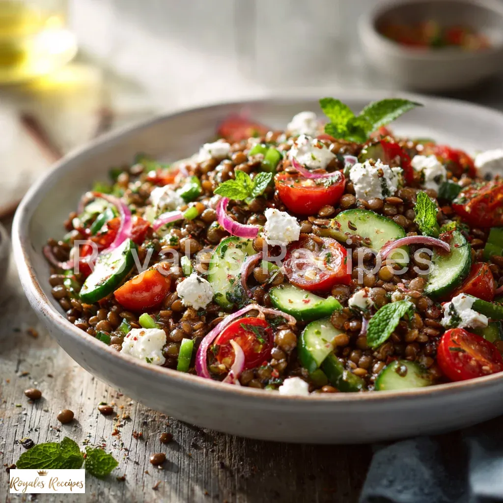 Mediterranean Lentil Salad