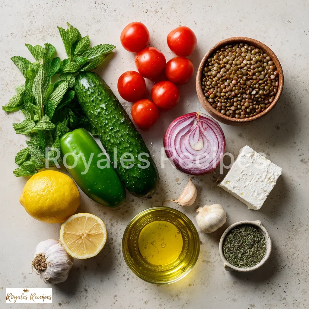 Mediterranean Lentil Salad