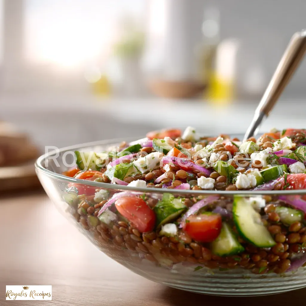 Mediterranean Lentil Salad