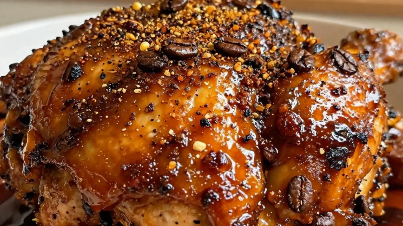 Chicken Infused Coffee Sweet and Savory Rub