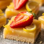 strawberry lemon bars