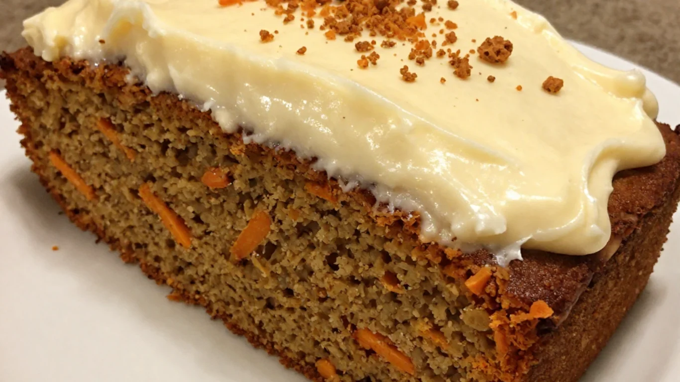 carrot cake loaf