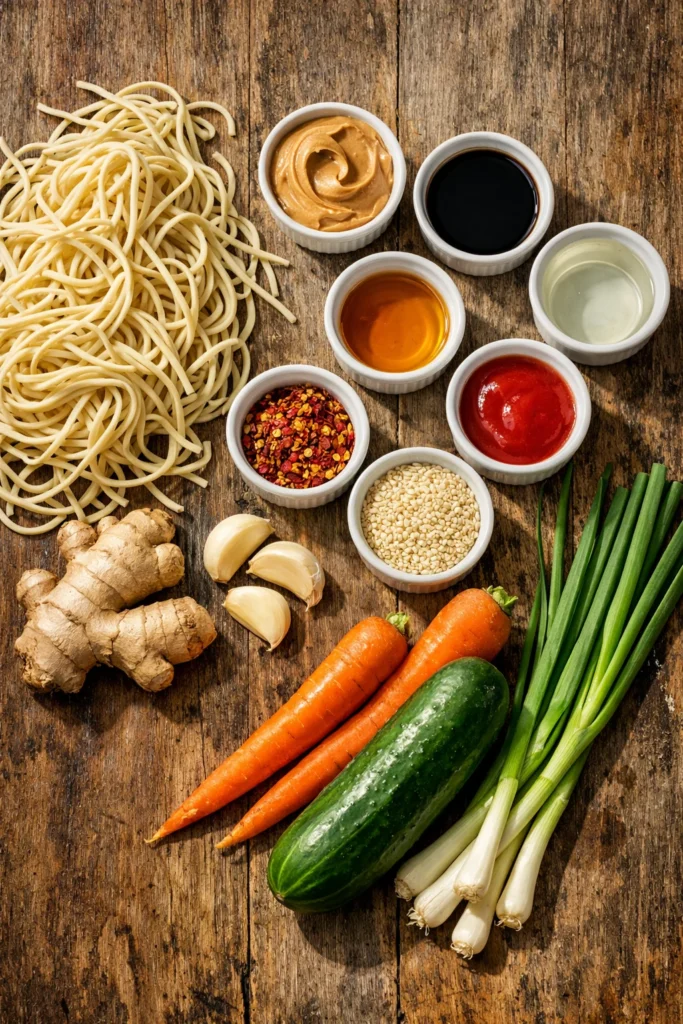 Spicy Peanut Noodles