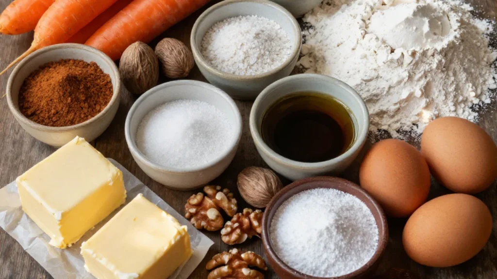 carrot cake cupcakes