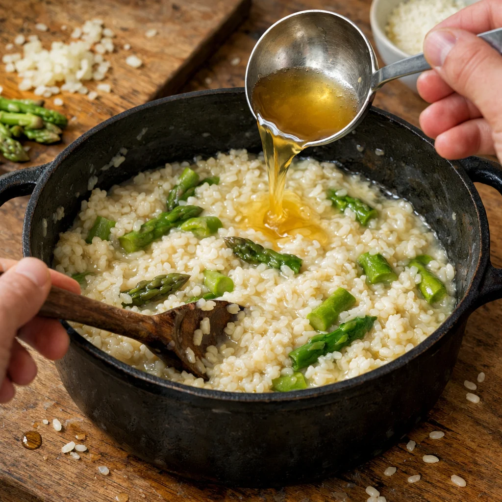 Asparagus Risotto