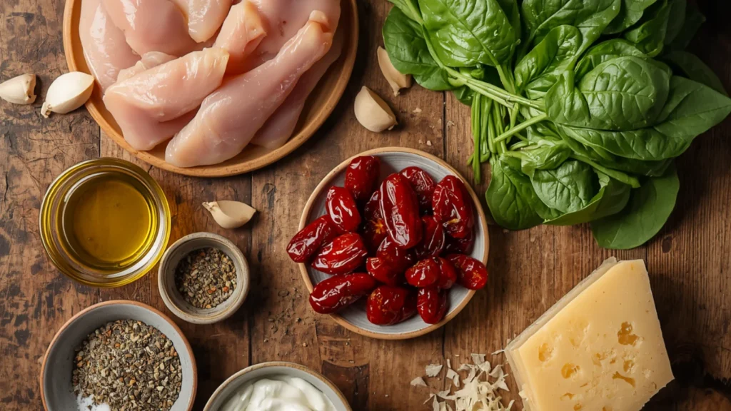 Creamy Tuscan Chicken (Meal Prep)