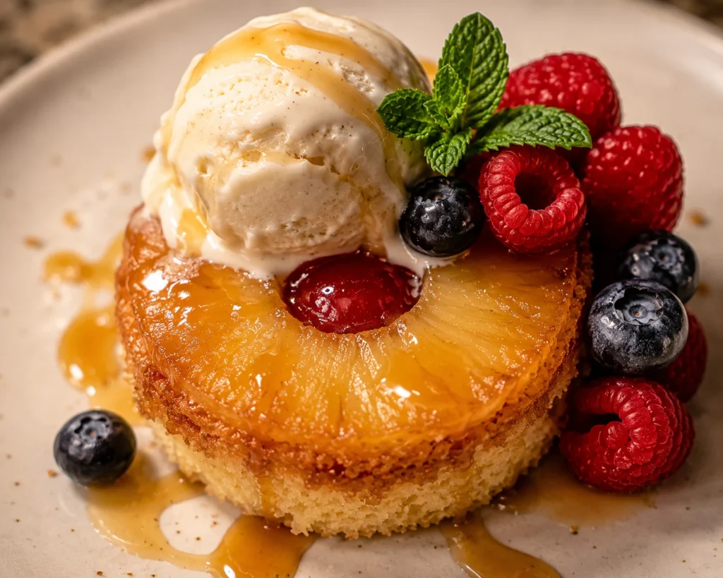 Pineapple Upside Down Cupcakes