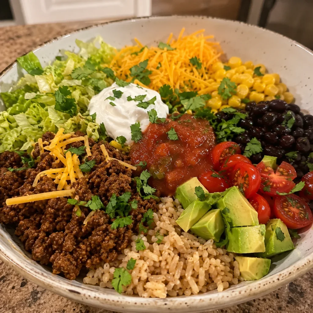Summer Taco Bowl