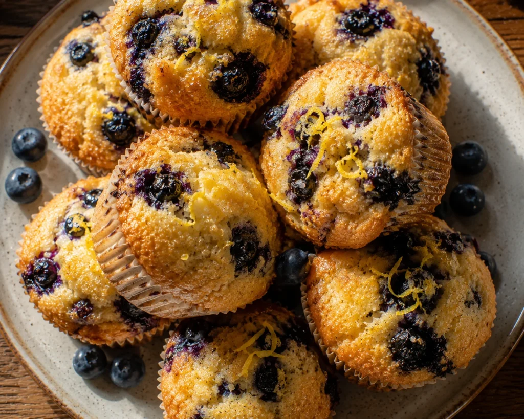Lemon Blueberry Muffins