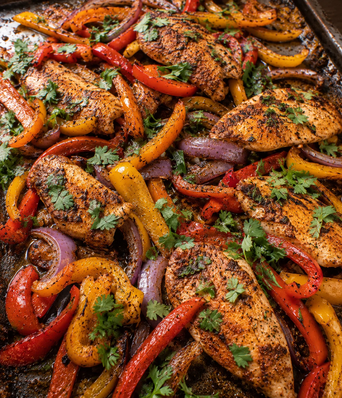 Chicken Fajita Sheet Pan Dinner