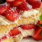 strawberry shortcake cake