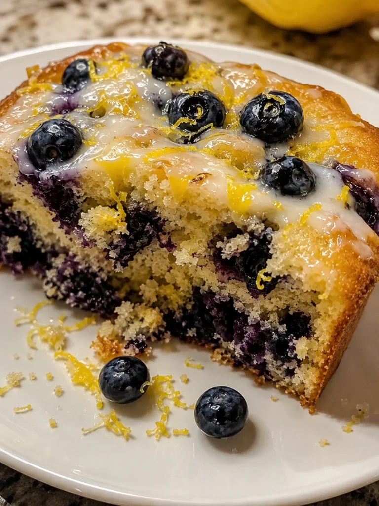 blueberry lemon cake