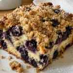 French Blueberry Coffee Cake