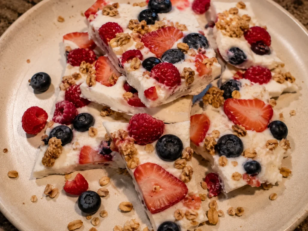 Frozen Yogurt Bark