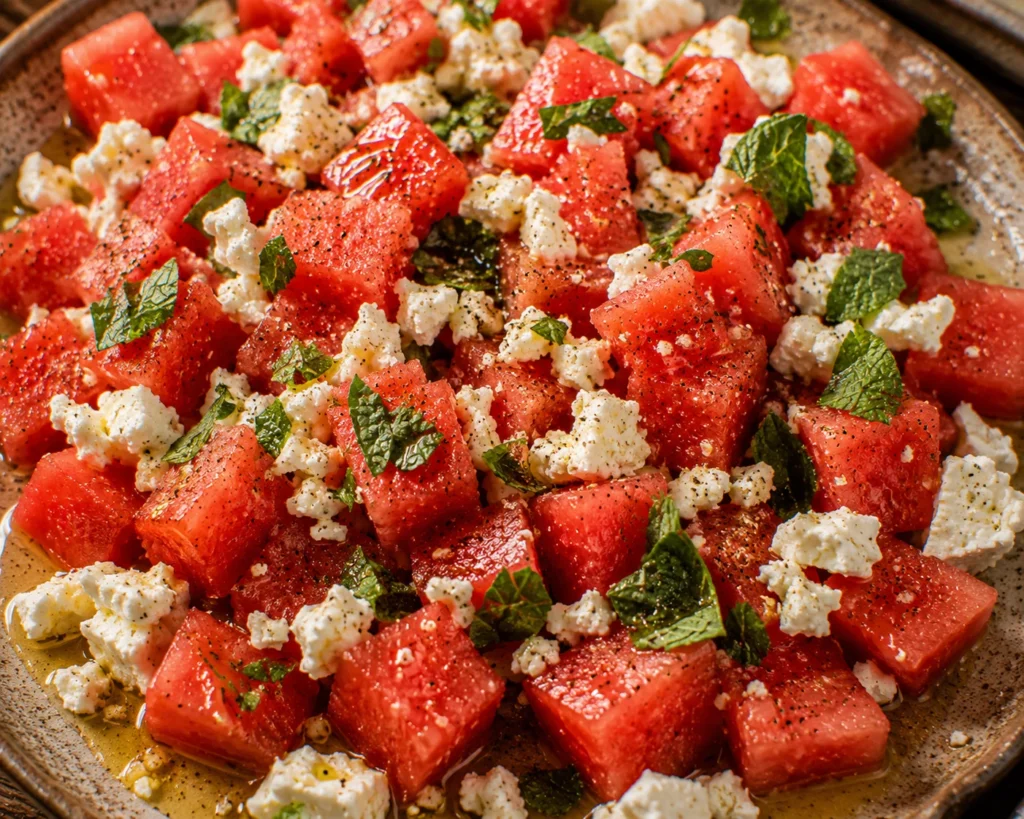 Watermelon Feta Salad