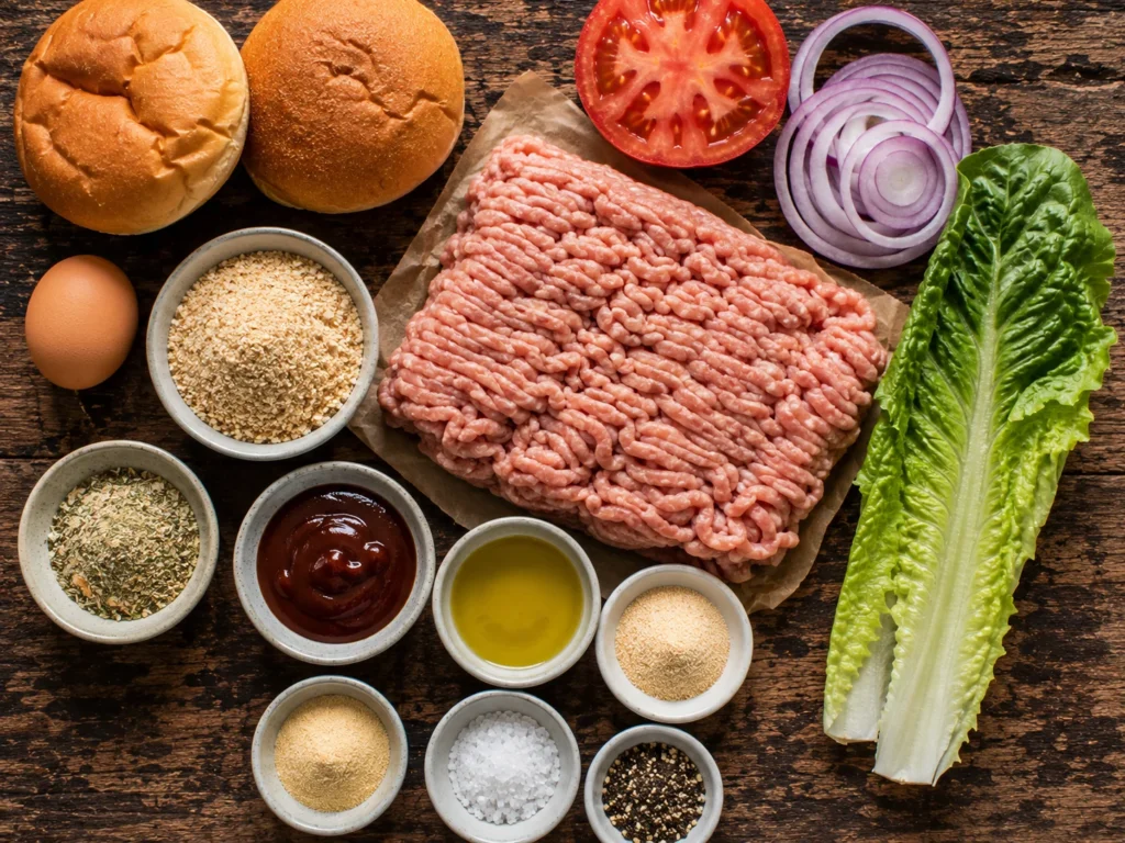 BBQ Ranch Turkey Burgers