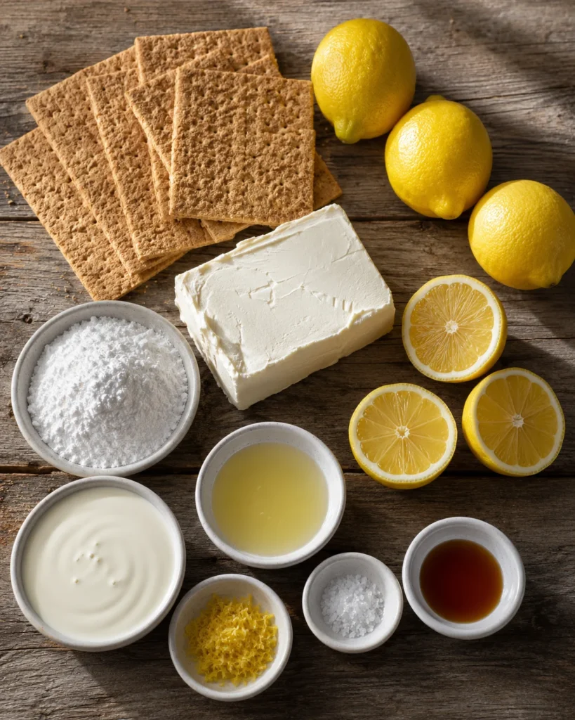 lemon icebox cake