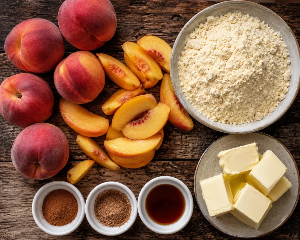 Peach Cobbler Dump Cake