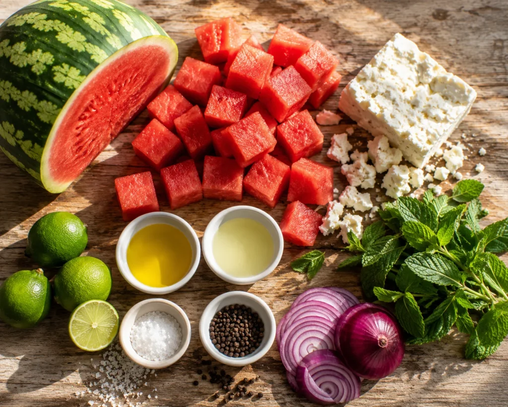 Watermelon Feta Salad