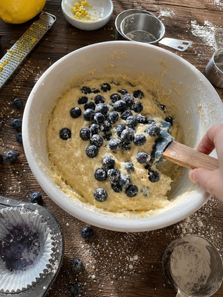 Lemon Blueberry Muffins