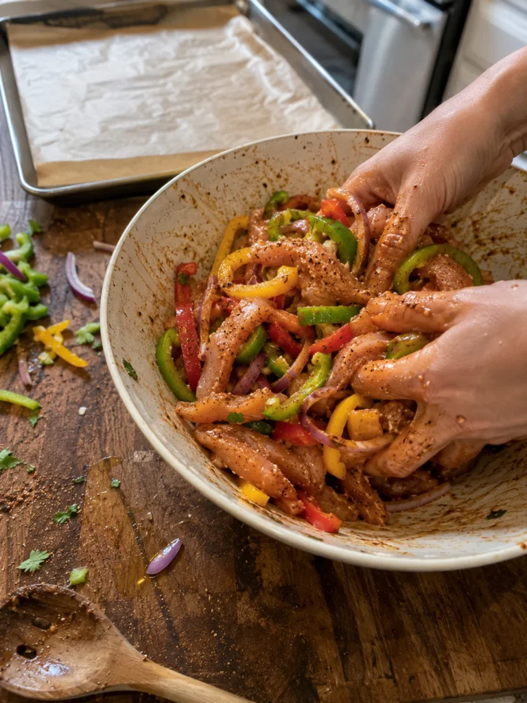 Chicken Fajita Sheet Pan Dinner