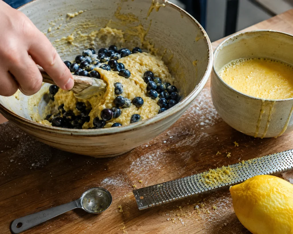 blueberry lemon cake
