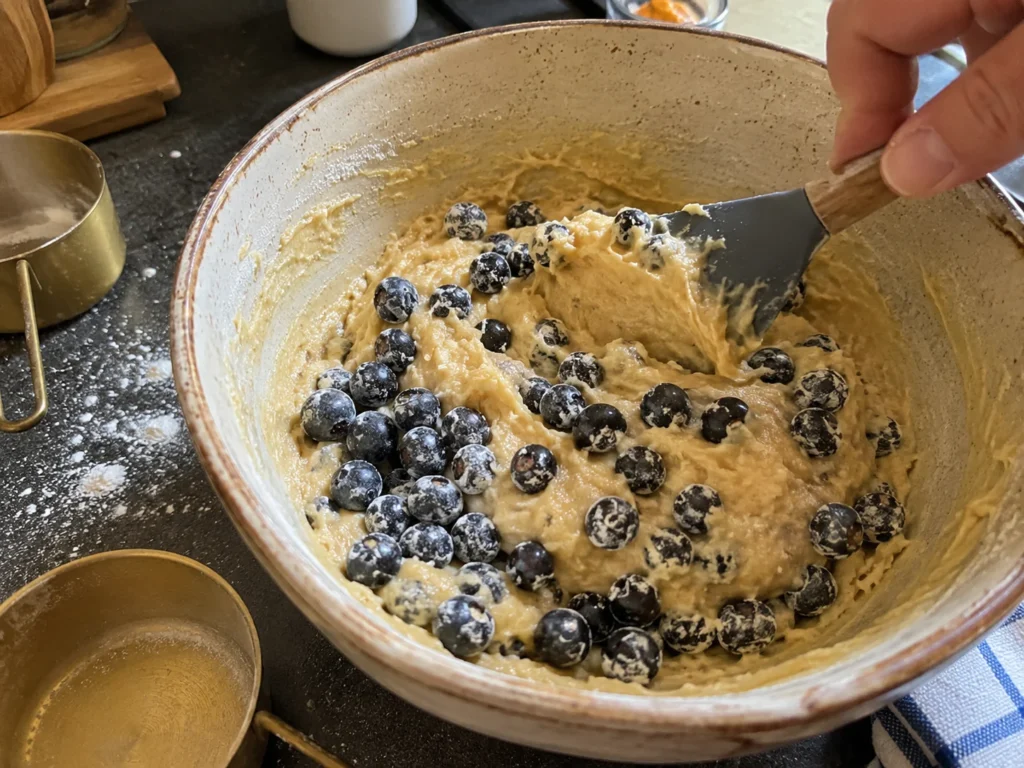 French Blueberry Coffee Cake