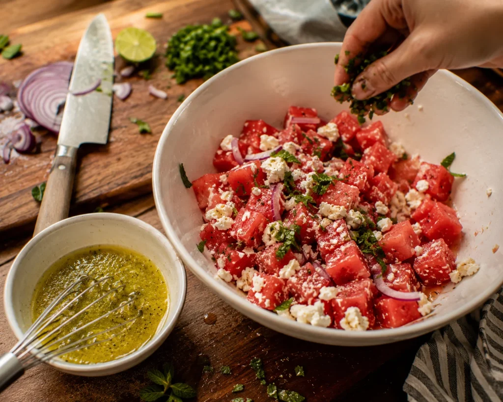 Watermelon Feta Salad