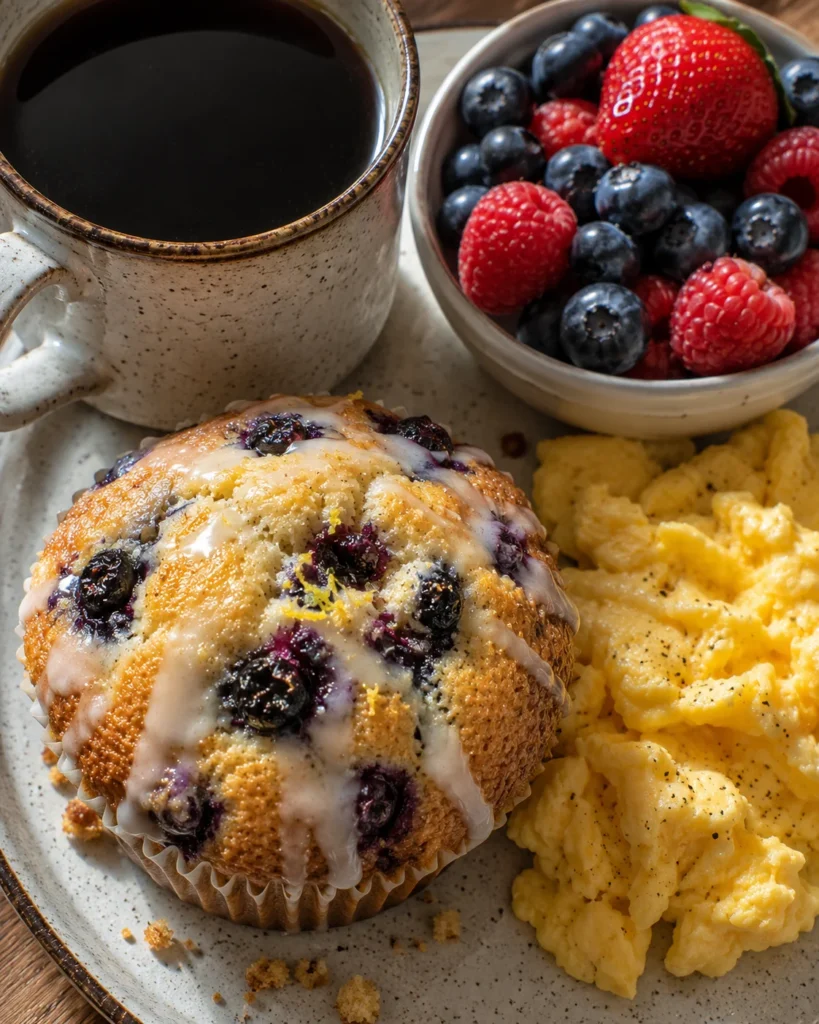 Lemon Blueberry Muffins
