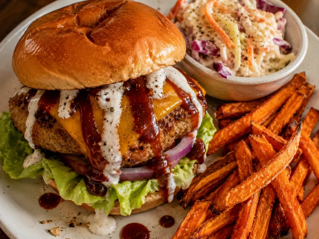 BBQ Ranch Turkey Burgers