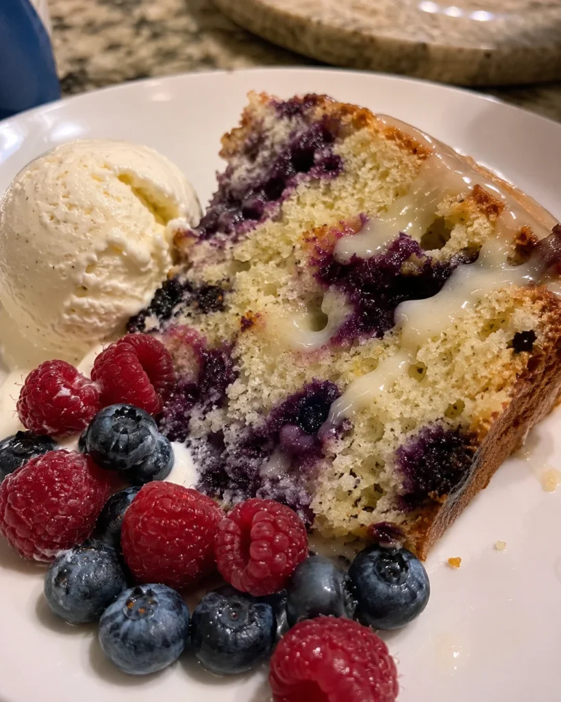blueberry lemon cake