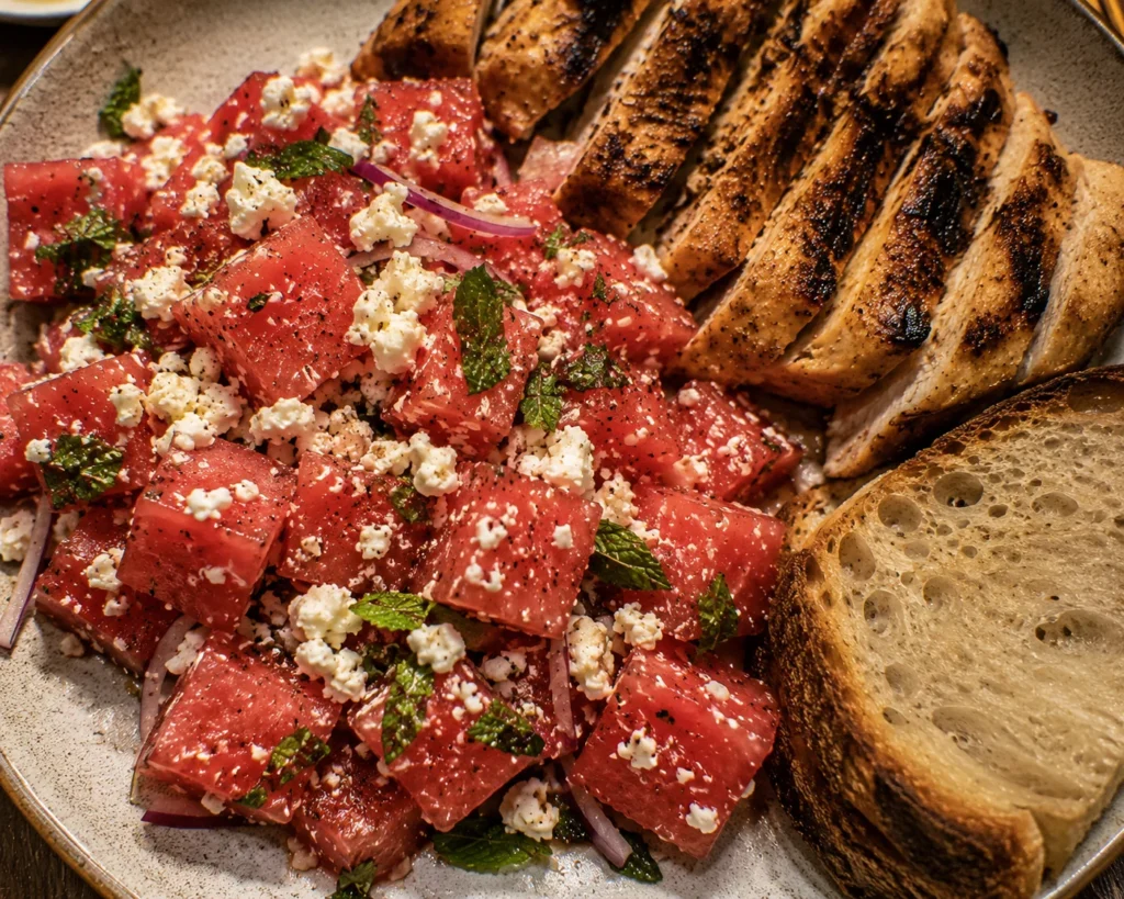 Watermelon Feta Salad